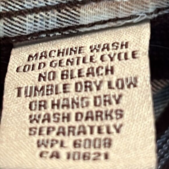 Powder River Outfitters snap closure flannel shirt L - Picture 8 of 9